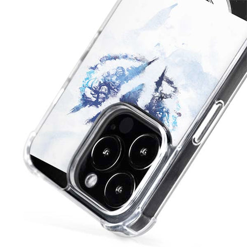 Marvel Avengers Blue Logo iPhone 15 Pro MagSafe Case